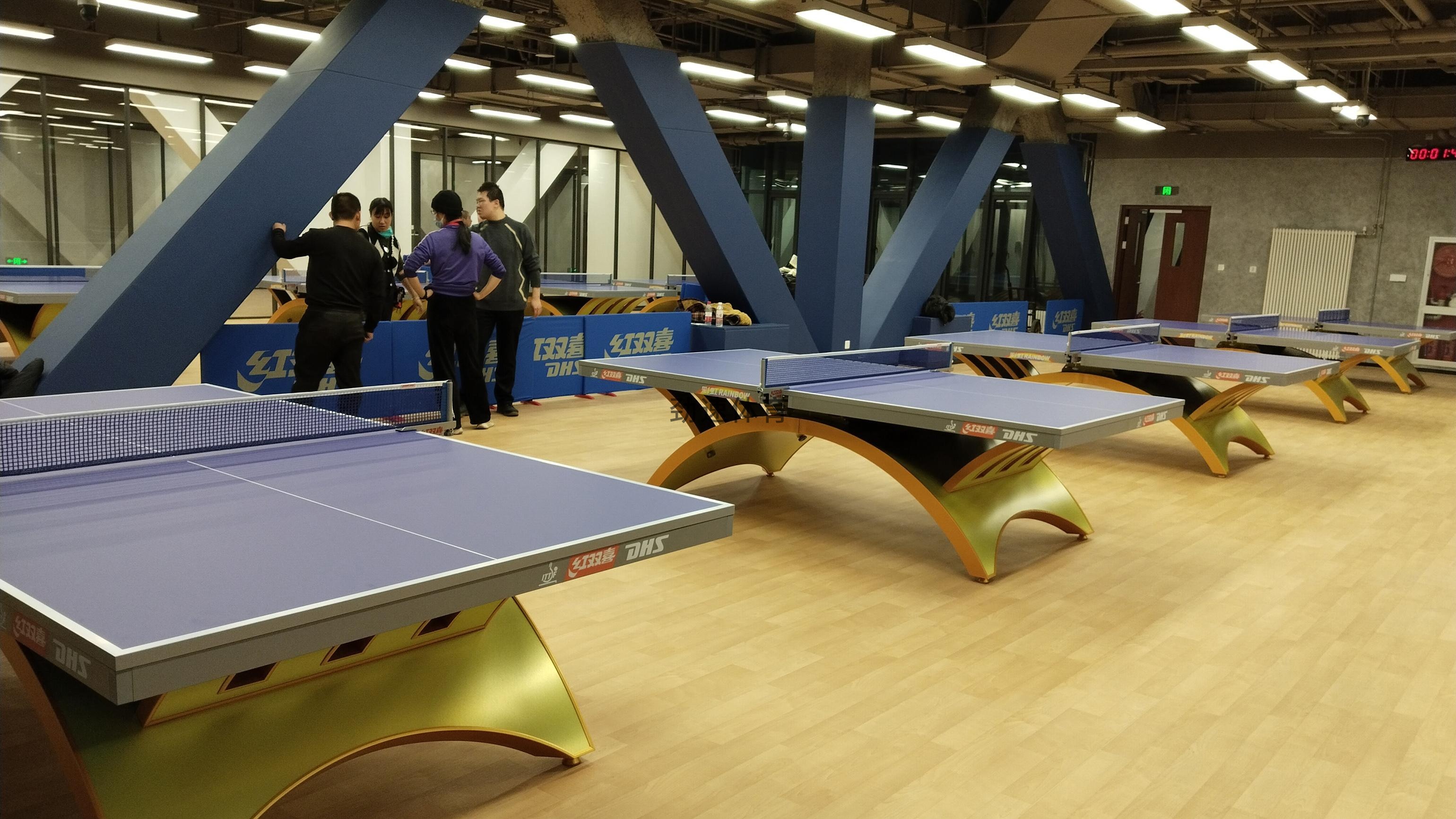 紅雙喜乒乓球臺，運動體育器材